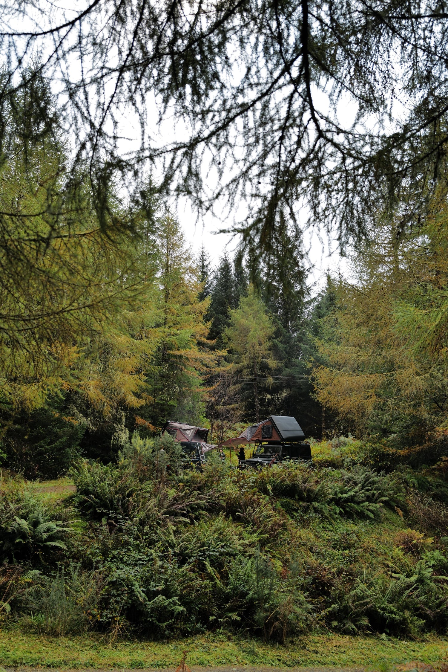Camping in October, Scotland