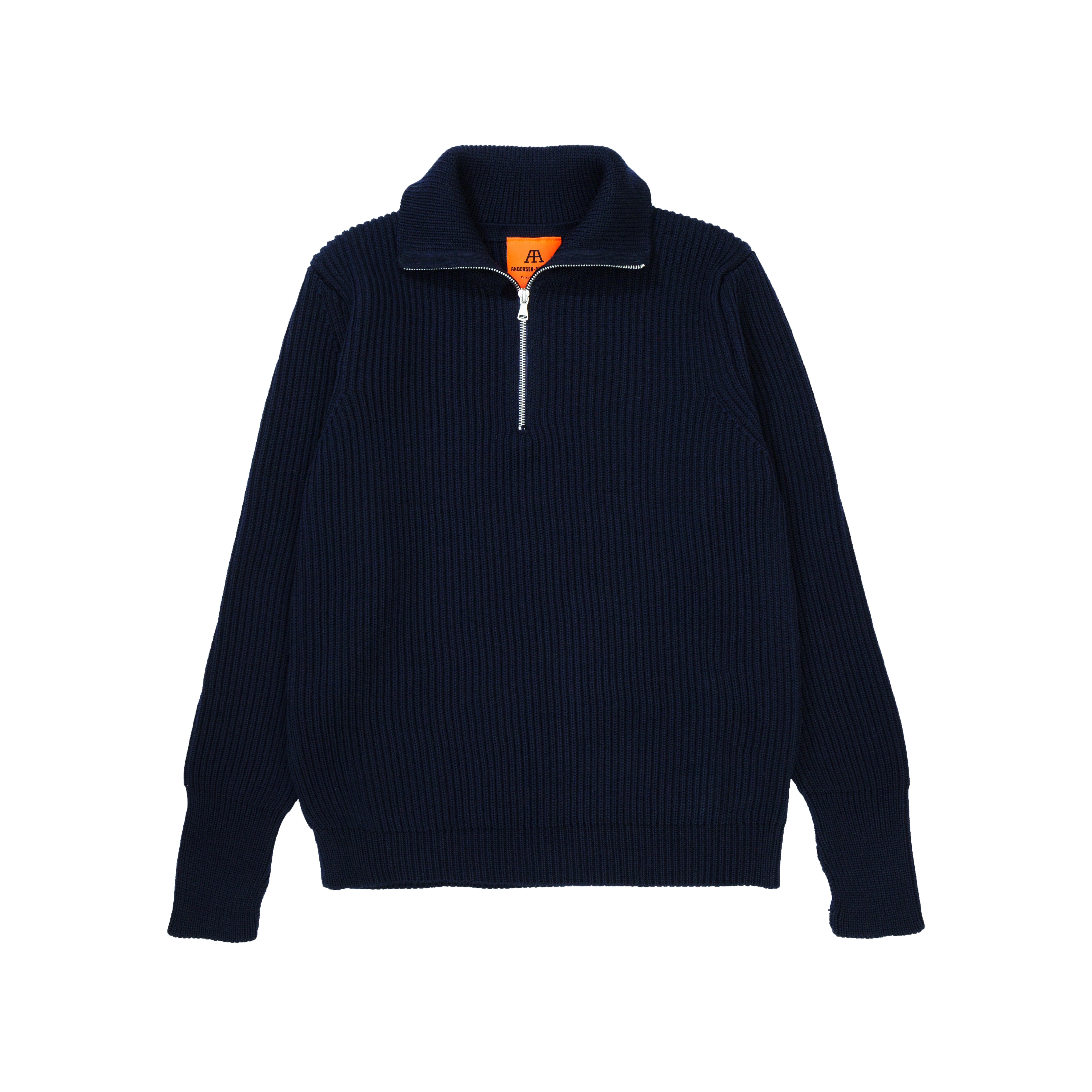 Navy Half-Zip Navy Blue