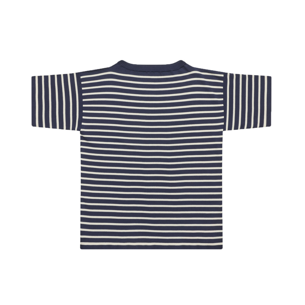 Boatsman Short Royal Blue/Raw Cotton Stripe