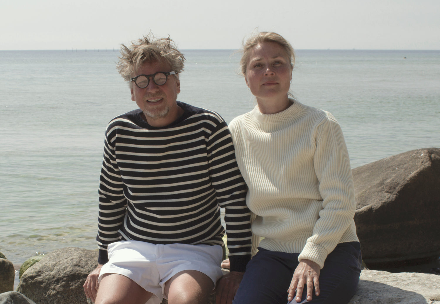 Peter Kjær-Andersen and Cathrine Lundgren-Andersen, Møn 2012