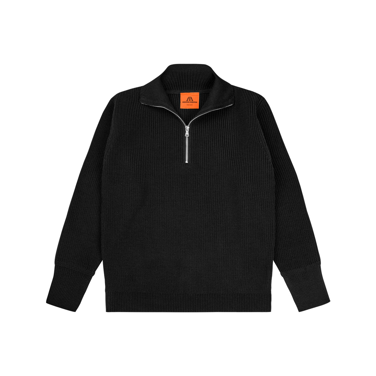 Sailor Half-Zip Black